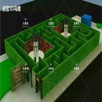 室内迷宫设计方案图片
